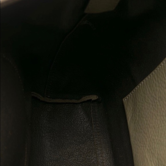 SOLD Tory Burch tan leather bucket hobo bag - Picture 4 of 6